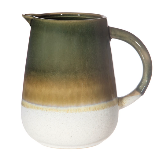 Mojave Glaze Green Jug