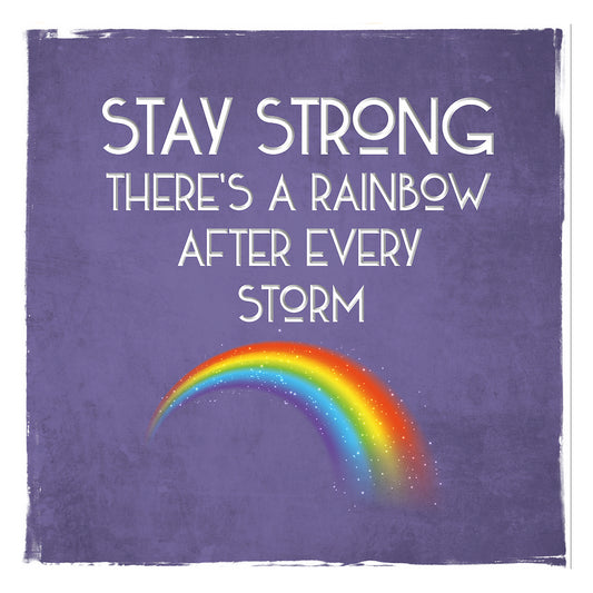 Stay Strong Greetings Card