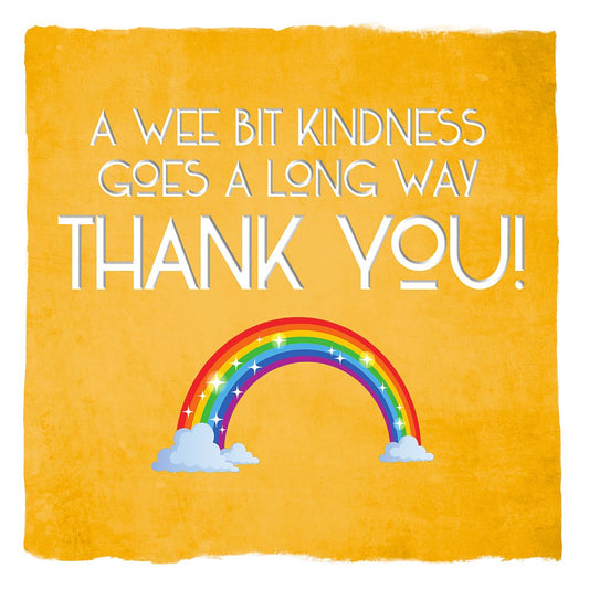 A Wee Bit Kindness greetings card