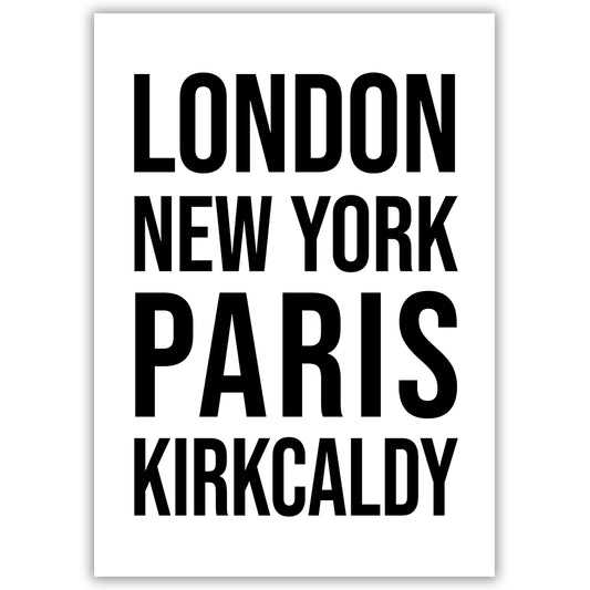 Kirkcaldy Bold Print