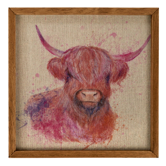 Highland Cow Framed Picture