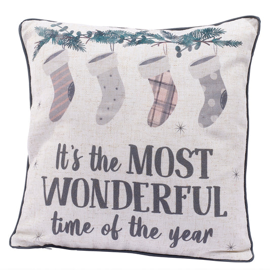 Most Wonderful Time Of The Year Cushion
