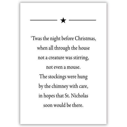 'Twas The Night Before Christmas