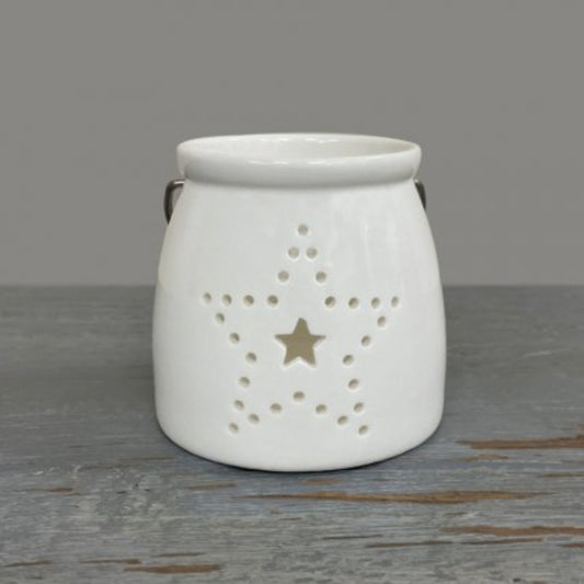 Dotted Star Tealight Holder