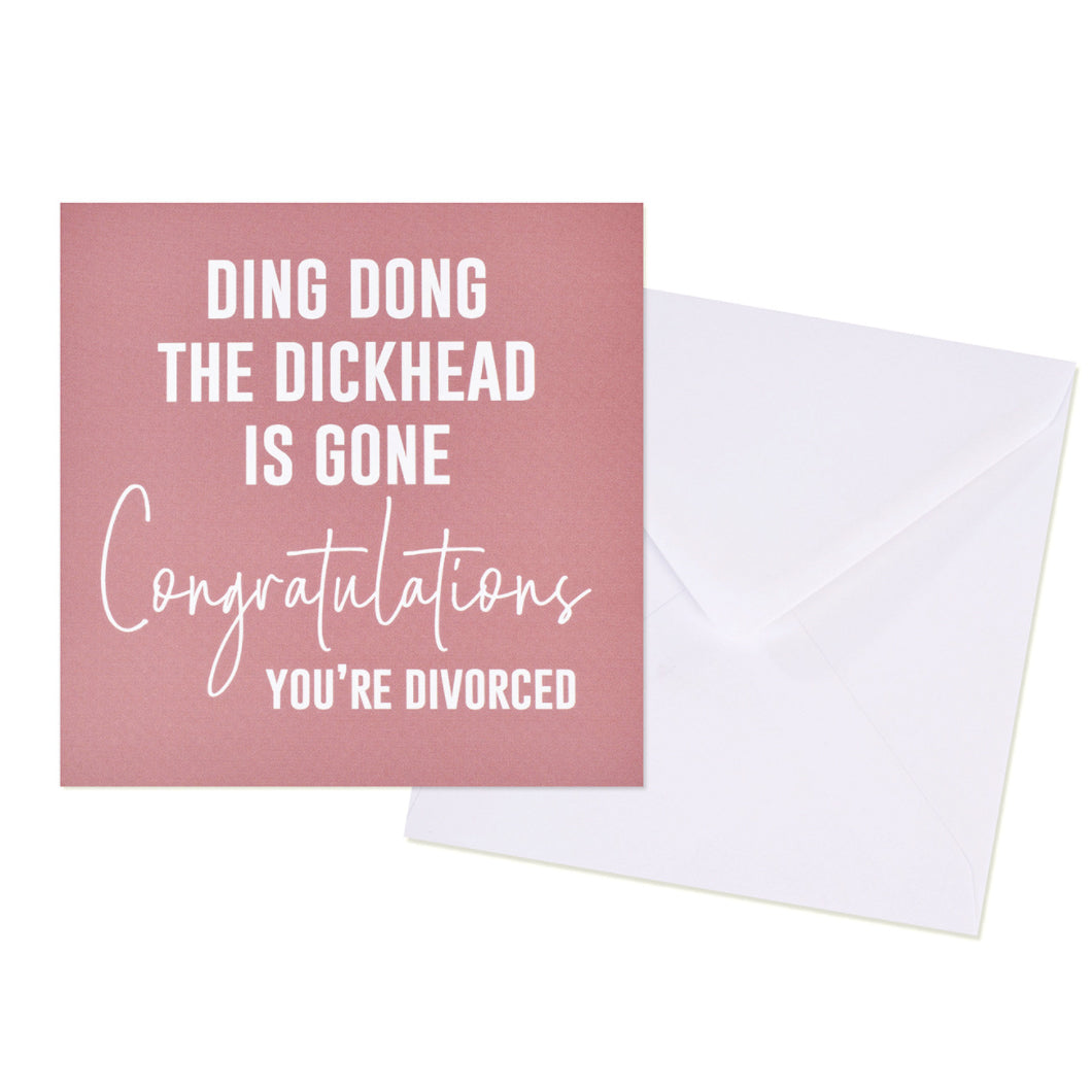 *EXPLICIT* Divorce Greetings Card
